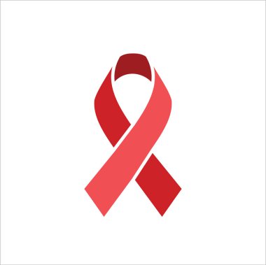 Kurdele simgesi, vektör illüstrasyonu 