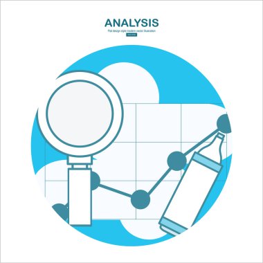 İş web tema, renk vektör çizim