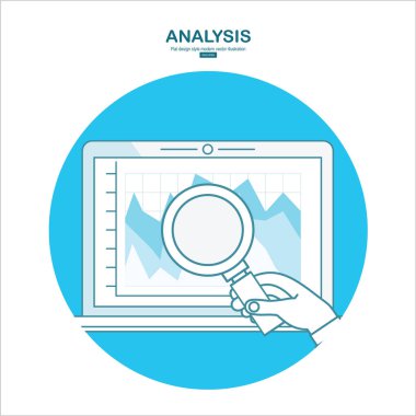 İş web tema, renk vektör çizim