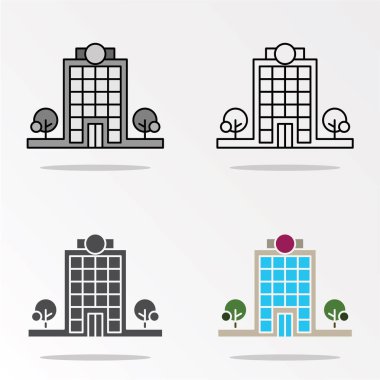 Set f binalar sadece vektör illüstrasyon    