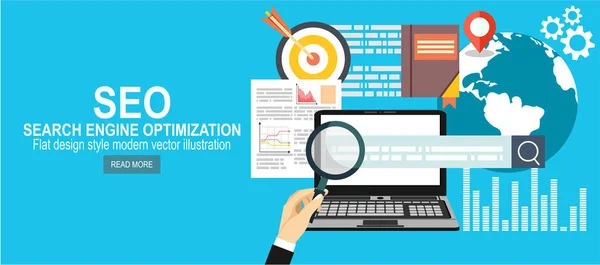 Business Network Analytics Begreppet Tema Vektorillustration — Stock vektor