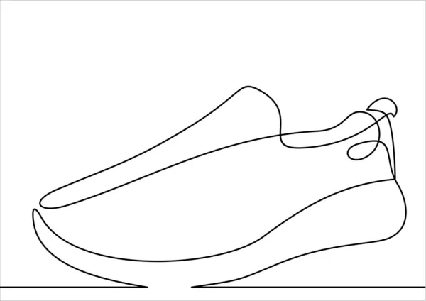 鞋简单的矢量插图 — 图库矢量图片