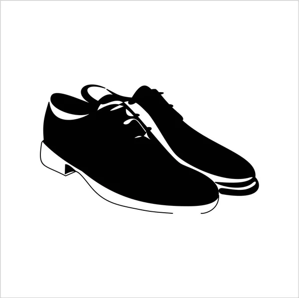 Zapatos Simplemente Vector Ilustración — Archivo Imágenes Vectoriales