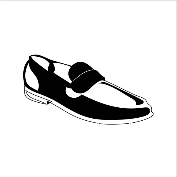 Zapato Simplemente Vector Ilustración — Vector de stock
