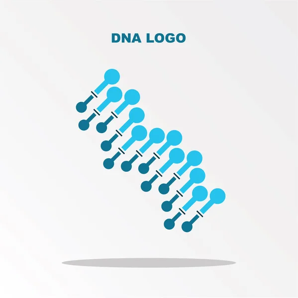 Dna Logotypen Helt Enkelt Vektor Illustration — Stock vektor