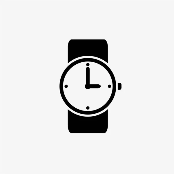 Reloj Simplemente Vector Ilustración — Vector de stock