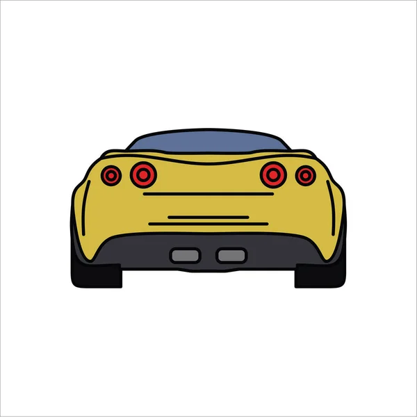 Car Icon Simply Vector Illustration — Stock Vector