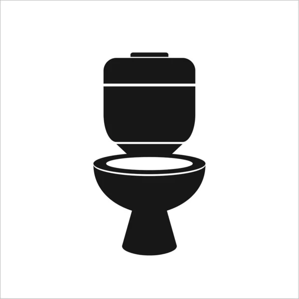 Туалет Просто Векторна Ілюстрація — стоковий вектор