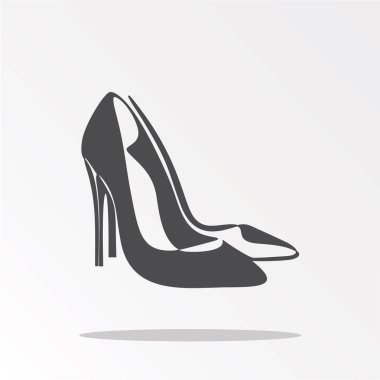 kadın ayakkabıları sadece vektör illüstrasyon  