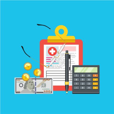 İş analytics kavramı tema. Vektör çizim