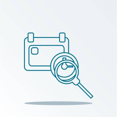 takvim sadece vektör illüstrasyon  