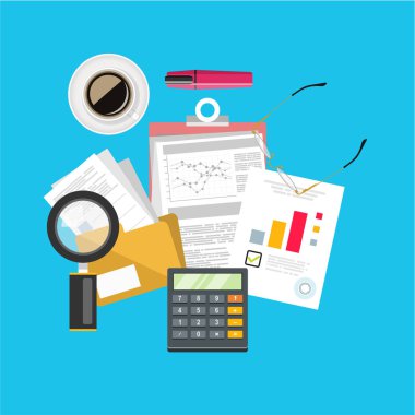 Sadece illüstrasyon iş Banner vektör  