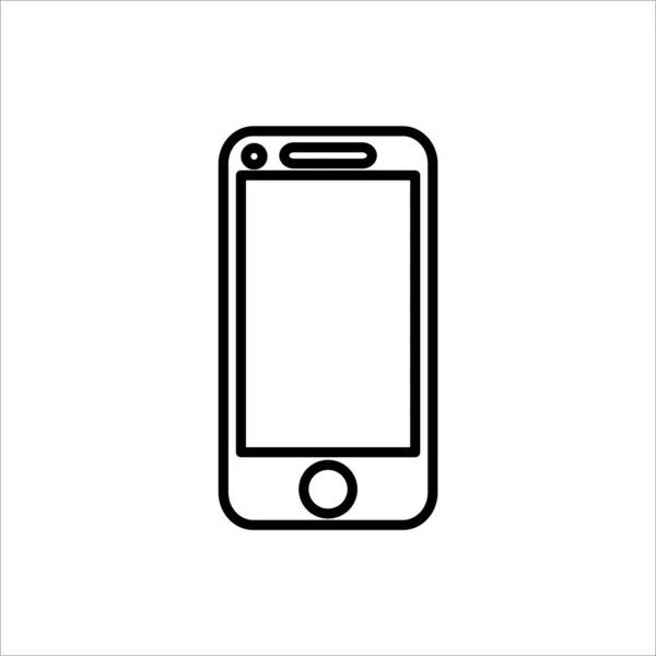 Smartphone Απλά Απεικόνιση Διανυσματικών — Διανυσματικό Αρχείο