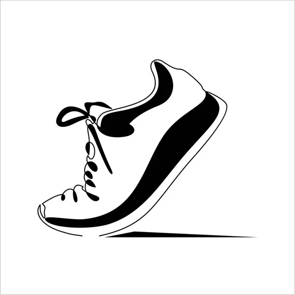 Erkek Ayakkabı Sadece Vektör Illüstrasyon — Stok Vektör