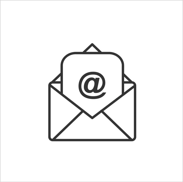 Email Icon Simply Vector Illustration — Stock Vector