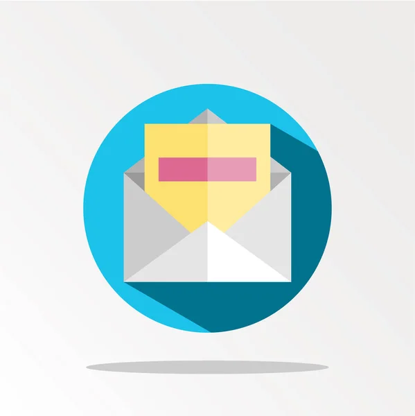 Letter Envelope Simply Vector Illustration — Stock Vector