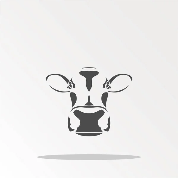 Vache Illustration Simplement Vectorielle — Image vectorielle