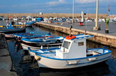 Sicilya sevimli balıkçı tekneleri, İtalya