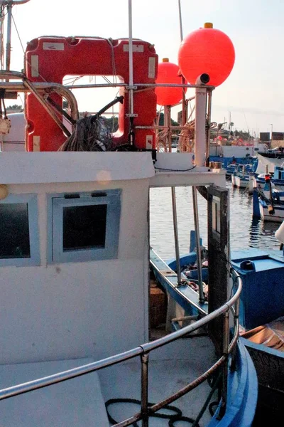 Bateaux Pêche Mignons Sicile Italie — Photo