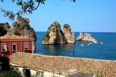 Scopello Tonnara, Sicilya çağrıştıran görüntü