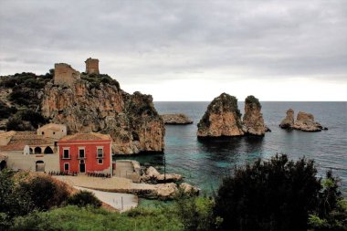 Scopello Tonnara, Sicilya çağrıştıran görüntü