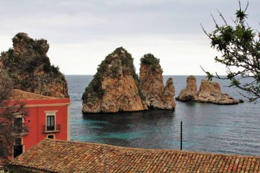 Scopello Tonnara, Sicilya çağrıştıran görüntü