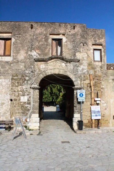 Imagem Evocativa Scopello Tonnara Sicília — Fotografia de Stock