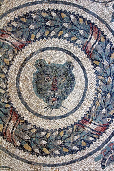 Mosaic Floor Villa Romana Del Casale 300 Piazza Armerina Sicília — Fotografia de Stock