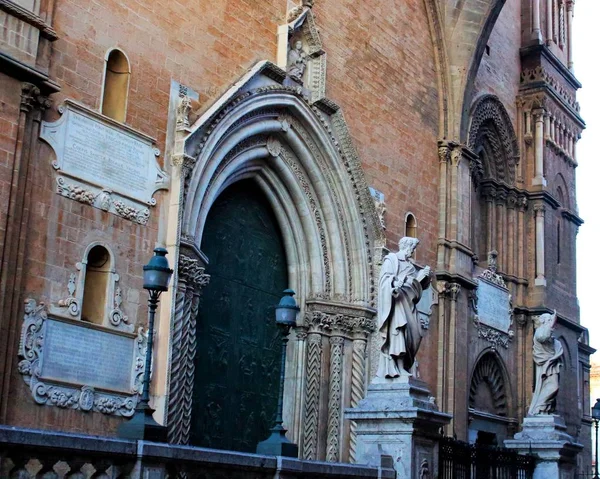 Cattedrale Palermo Dedicata All Assunzione Della Vergine Maria Sicilia Italia —  Fotos de Stock