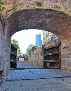 Milano, İtalya, San Marco Naviglio ve leonardo da Vinci tarafından tasarlanan 