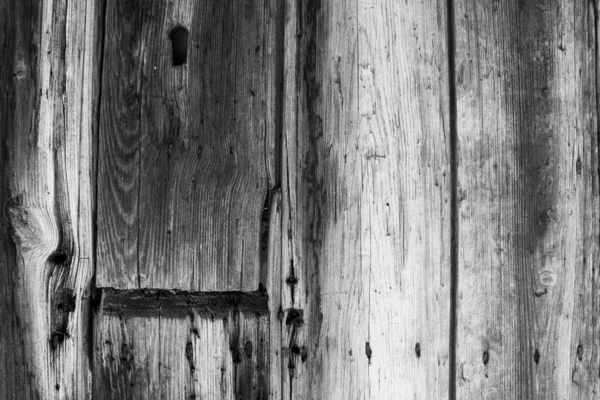 Suggestiva Immagine Bianco Nero Texture Vecchie Assi Verticali Legno — Foto Stock