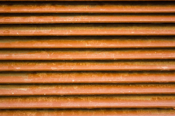 Horizontální Hnědé Železo Mřížky Textury Špinavé Hlíny — Stock fotografie