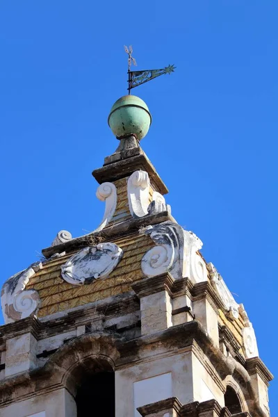 Palermo Italy Evocative Image View Church San Domenico Detail Facade — Stock Photo, Image