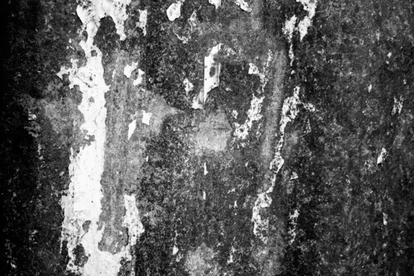 Evokative Schwarz Weiß Textur Bild Von Rostigen Metallplatten — Stockfoto
