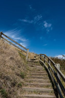 Sahildeki merdivenler, Ebey İniş, Washington Eyaleti