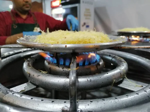 Käse Kunefe Mit Hatay Stil — Stockfoto