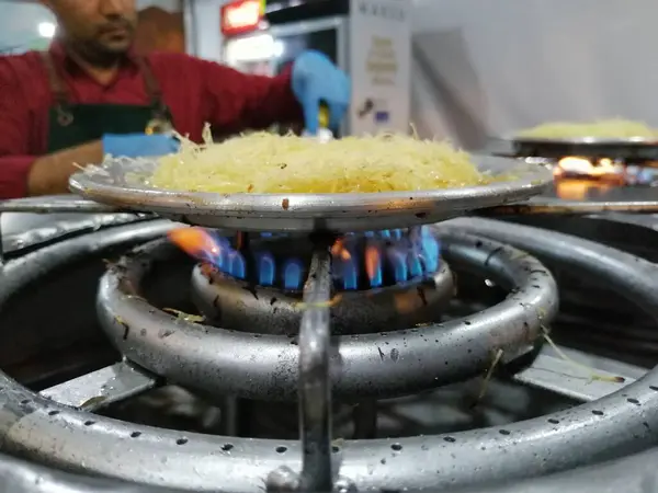 Käse Kunefe Mit Hatay Stil — Stockfoto