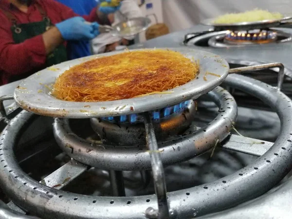 Heerlijke Hatay Stijl Kaas Kunefe — Stockfoto