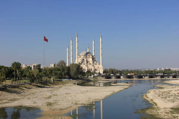 Történelmi Központ Mecset Adana — Stock Fotó