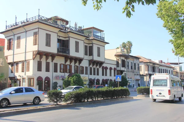 Historic Old Wooden Adana Houses — Stock Photo, Image