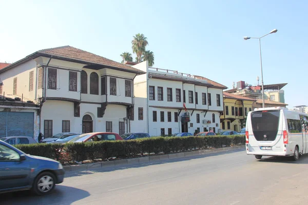 Casas Adana Madera Antiguas Históricas — Foto de Stock