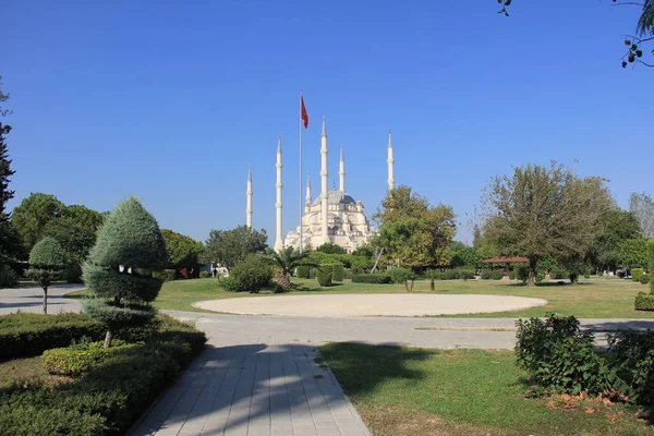 Történelmi Központ Mecset Adana — Stock Fotó