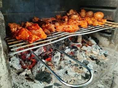 Lezzetli Adana kebabı ve salata