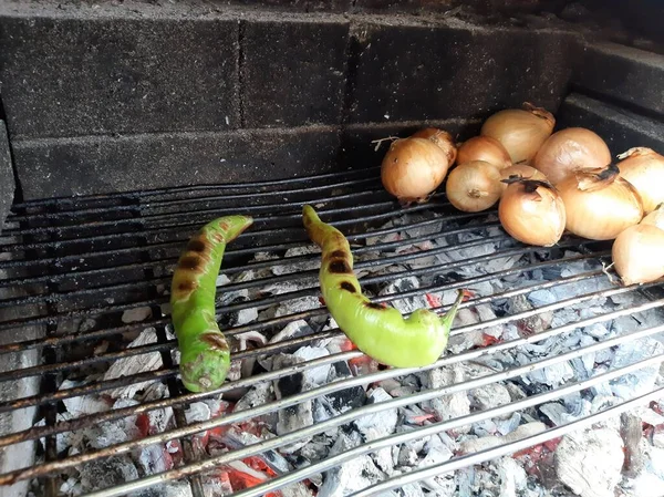 Lezzetli Adana Kebabı Salata — Stok fotoğraf