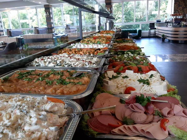 Desayuno Buffet Comidas — Foto de Stock