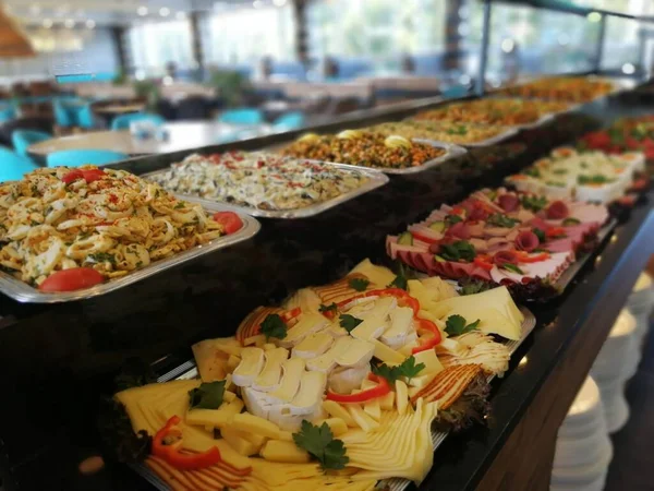 Desayuno Buffet Comidas — Foto de Stock