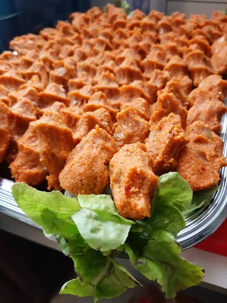 Delicioso Urfa Cigkofte Plato — Foto de Stock