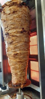 Geleneksel Türk gıda Donör Kebabı
