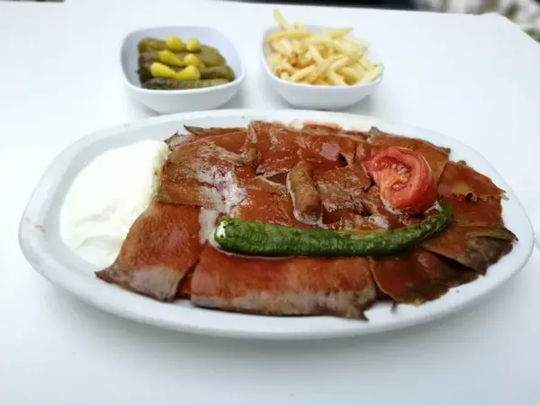 Traditionelles Türkisches Essen Dönerspieß — Stockfoto