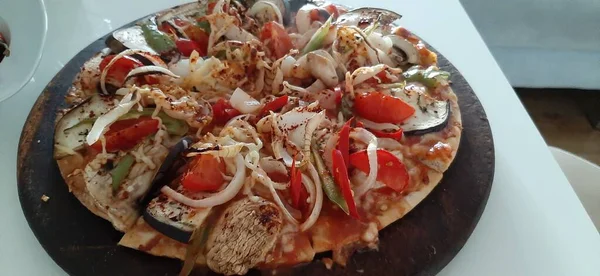 Pizza Chaude Délicieuse — Photo